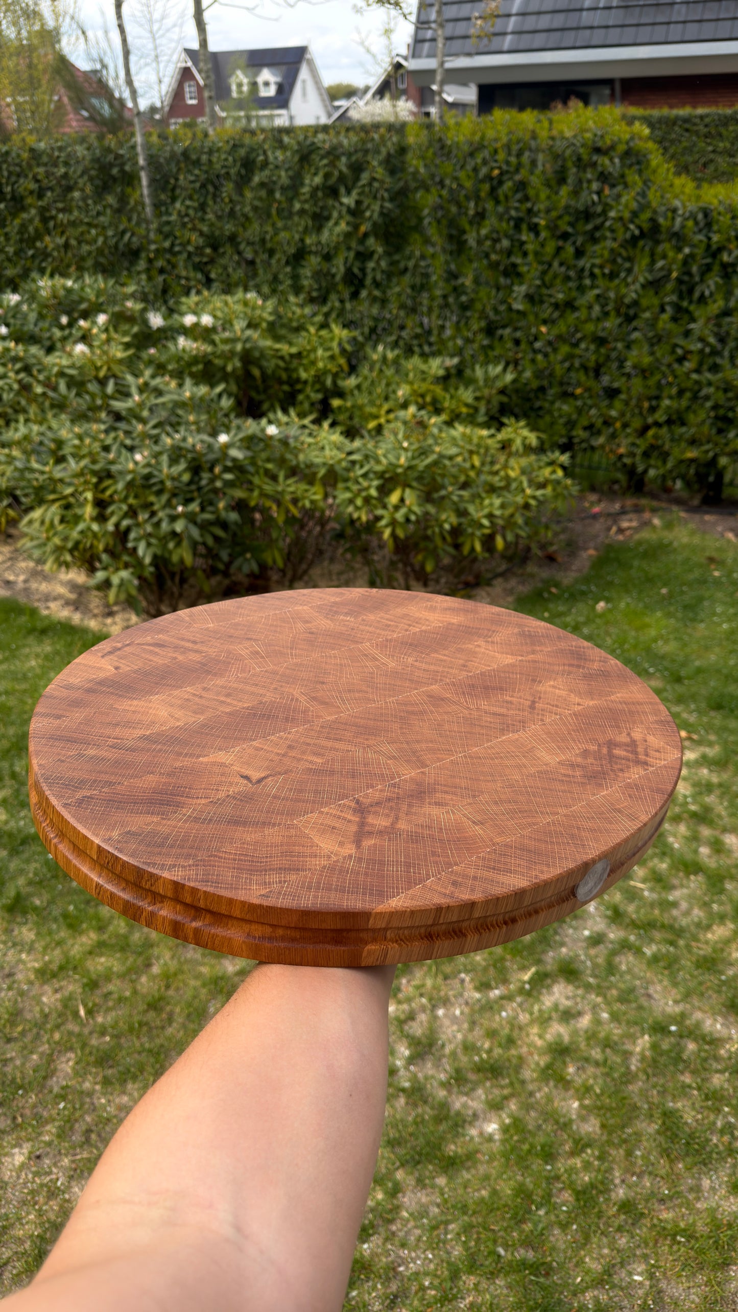 oval butcher block