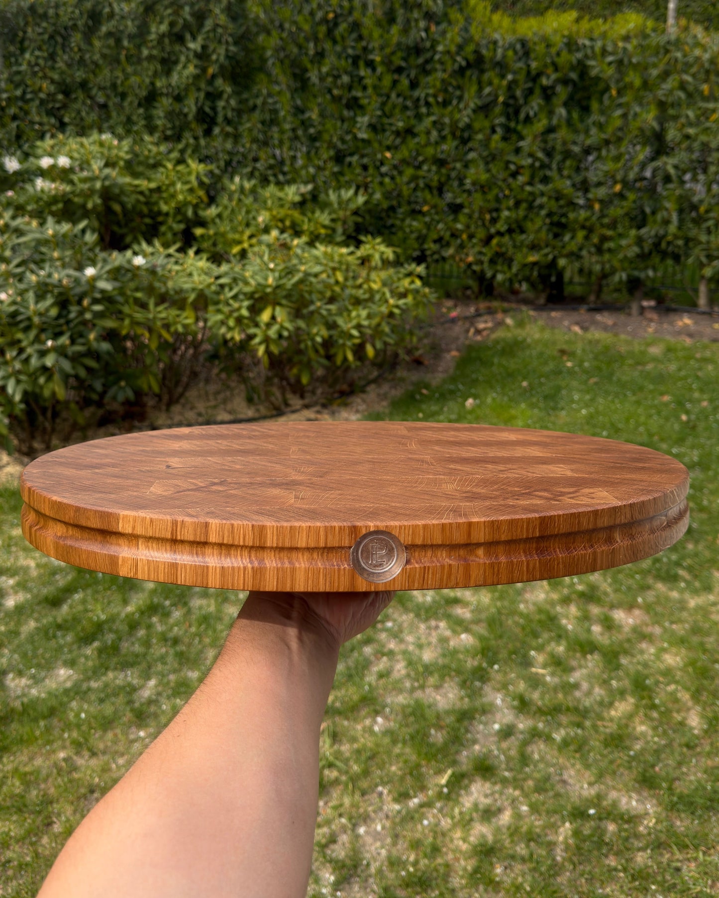 oval butcher block